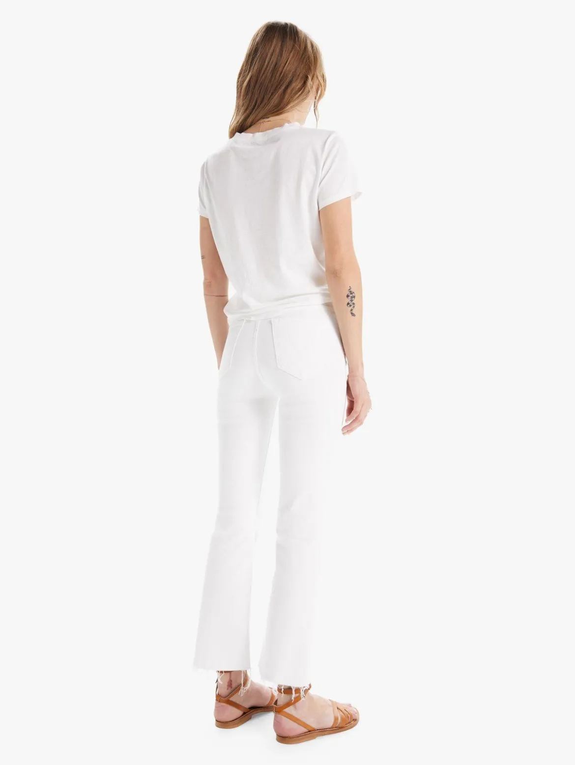 The Hustler Ankle Fray Jeans