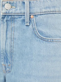 The Mid Rise Rambler Zip Ankle Fray Jeans
