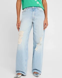 The Spinner Zip Sneak Jeans in Pedal Faster