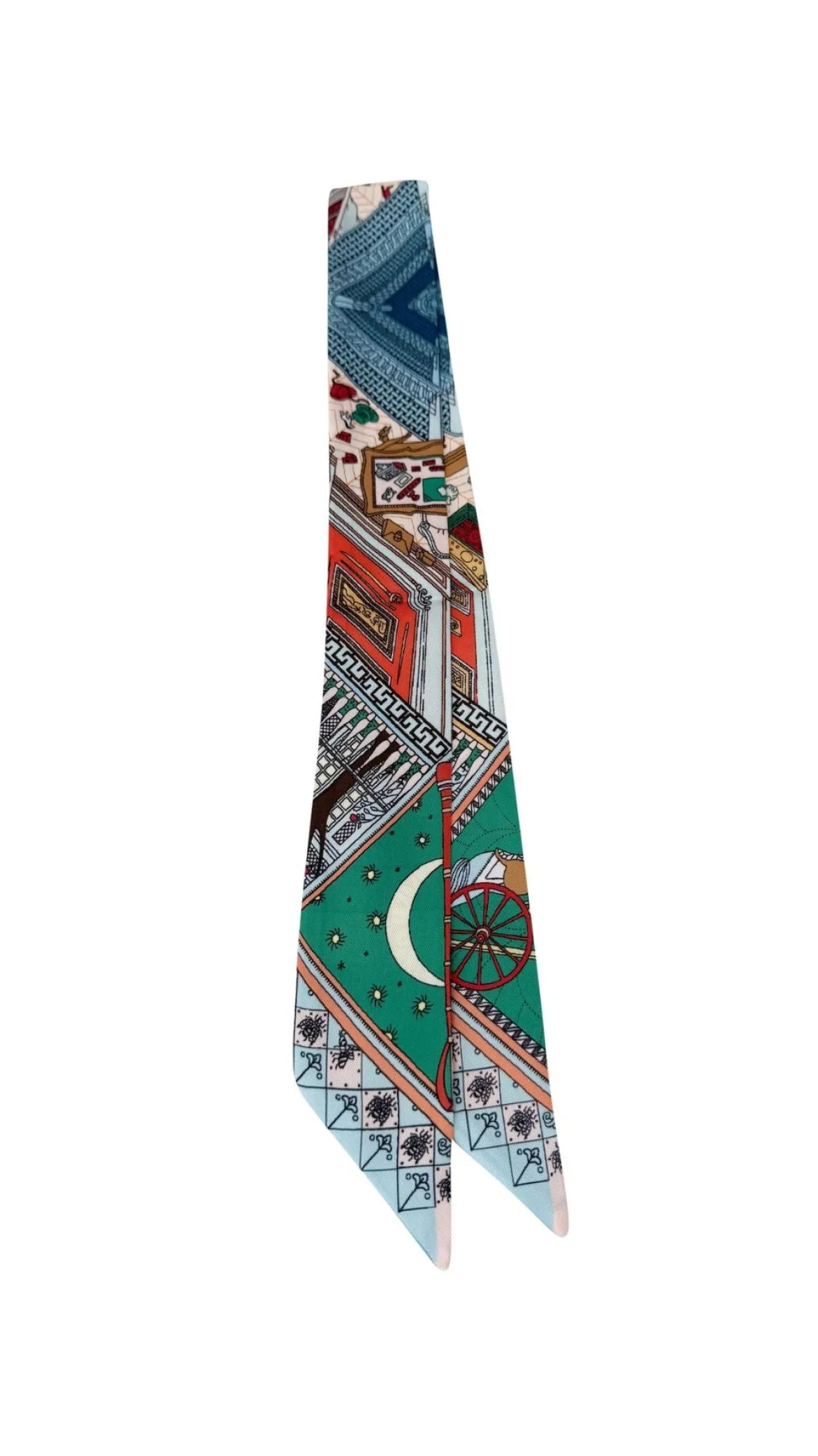 Twilly Scarf Green
