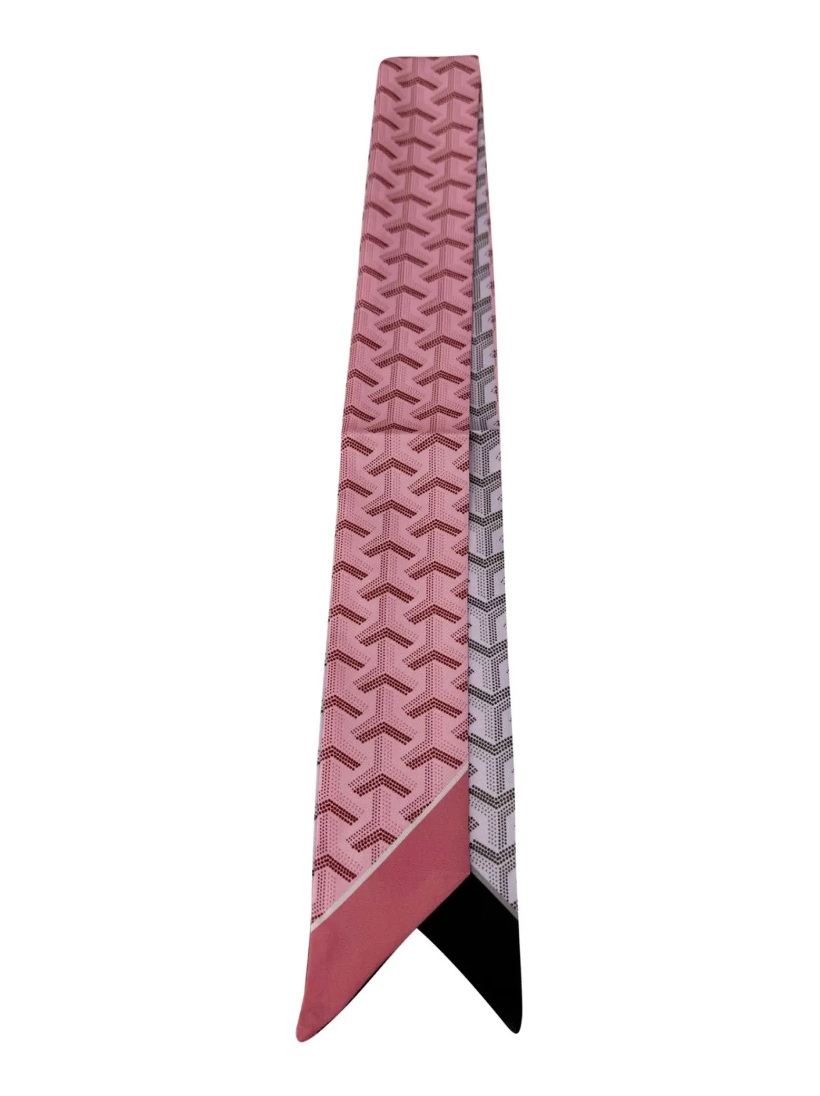Twilly Scarf Pink/Black